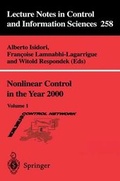 Cover: Nonlinear Control in the Year 2000 - Springer