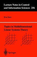 Cover: Topics in Multidimensional Linear Systems Theory - Springer