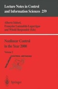 Cover: Nonlinear Control in the Year 2000 - Springer