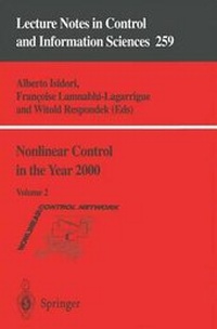 Enlarge image Cover: Nonlinear Control in the Year 2000 - Springer