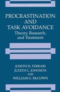 Cover: Procrastination and Task Avoidance - Springer