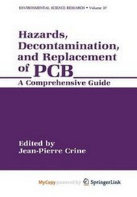 Enlarge image Cover: Hazards, Decontamination, and Replacement of PCB - Springer
