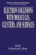 Cover: Electron Collisions with Molecules, Clusters, and Surfaces - Springer