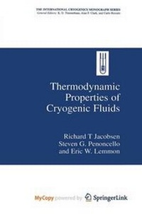 Enlarge image Cover: Thermodynamic Properties of Cryogenic Fluids - Springer