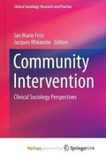 Cover: Community Intervention - Springer