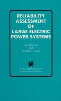 Enlarge image Cover: Reliability Assessment of Large Electric Power Systems - Springer