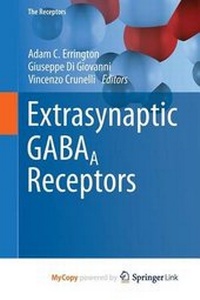 Enlarge image Cover: Extrasynaptic Gabaa Receptors - Springer
