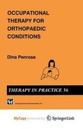 Cover: Occupational Therapy for Orthopaedic Conditions - Springer