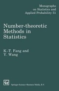 Cover: Number-Theoretic Methods in Statistics - Springer