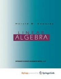 Enlarge image Cover: Linear Algebra - Birkhauser
