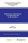 Cover: Multicriteria Optimization in Engineering and in the Sciences - Springer