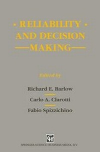 Enlarge image Cover: Reliability and Decision Making - Springer