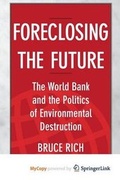 Cover: Foreclosing the Future - Springer