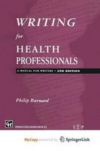Enlarge image Cover: Writing for Health Professionals - Springer