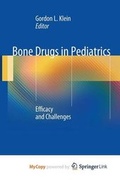 Cover: Bone Drugs in Pediatrics - Springer