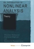 Cover: An Introduction to Nonlinear Analysis - Springer