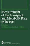 Cover: Measurement of Ion Transport and Metabolic Rate in Insects - Springer