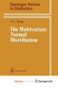 Cover: The Multivariate Normal Distribution - Springer