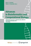Cover: Advances in Bioinformatics and Computational Biology - Springer