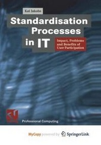 Enlarge image Cover: Standardisation Processes in It - Vieweg+teubner Verlag