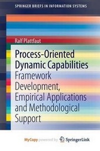 Enlarge image Cover: Process-Oriented Dynamic Capabilities - Springer