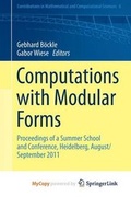 Cover: Computations with Modular Forms - Springer