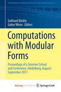 Abbildung von: Computations with Modular Forms - Springer