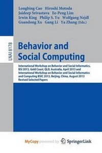 Abbildung von: Behavior and Social Computing - Springer