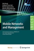 Cover: Mobile Networks and Management - Springer