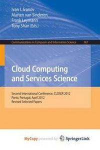 Enlarge image Cover: Cloud Computing and Services Science - Springer