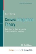 Cover: Convex Integration Theory - Birkhauser
