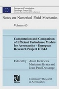 Cover: Computation and Comparison of Efficient Turbulence Models for Aeronautics - European Research Project Etma - Springer