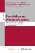 Cover: Foundations and Practice of Security - Springer