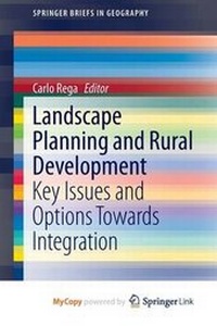 Enlarge image Cover: Landscape Planning and Rural Development - Springer