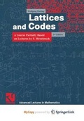 Cover: Lattices and Codes - Vieweg+teubner Verlag