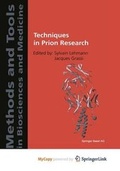 Cover: Techniques in Prion Research - Birkhauser