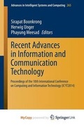 Cover: Recent Advances in Information and Communication Technology - Springer