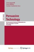Cover: Persuasive Technology - Persuasive, Motivating, Empowering Videogames - Springer