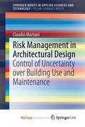Cover: Risk Management in Architectural Design - Springer