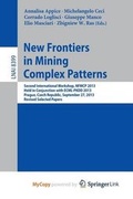 Cover: New Frontiers in Mining Complex Patterns - Springer