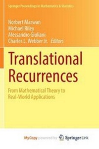 Enlarge image Cover: Translational Recurrences - Springer