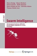 Cover: Swarm Intelligence - Springer