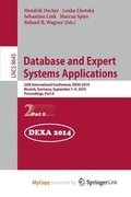 Cover: Database and Expert Systems Applications - Springer