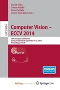 Cover: Computer Vision -- Eccv 2014 - Springer