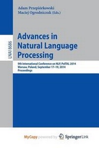 Abbildung von: Advances in Natural Language Processing - Springer