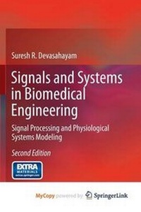 Enlarge image Cover: Signals and Systems in Biomedical Engineering - Springer
