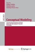 Cover: Conceptual Modeling - Springer