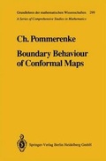 Cover: Boundary Behaviour of Conformal Maps - Springer