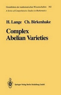 Abbildung von: Complex Abelian Varieties - Springer