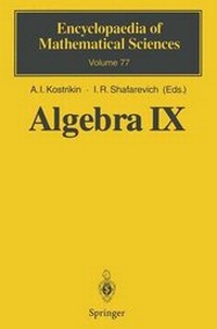 Enlarge image Cover: Algebra IX - Springer